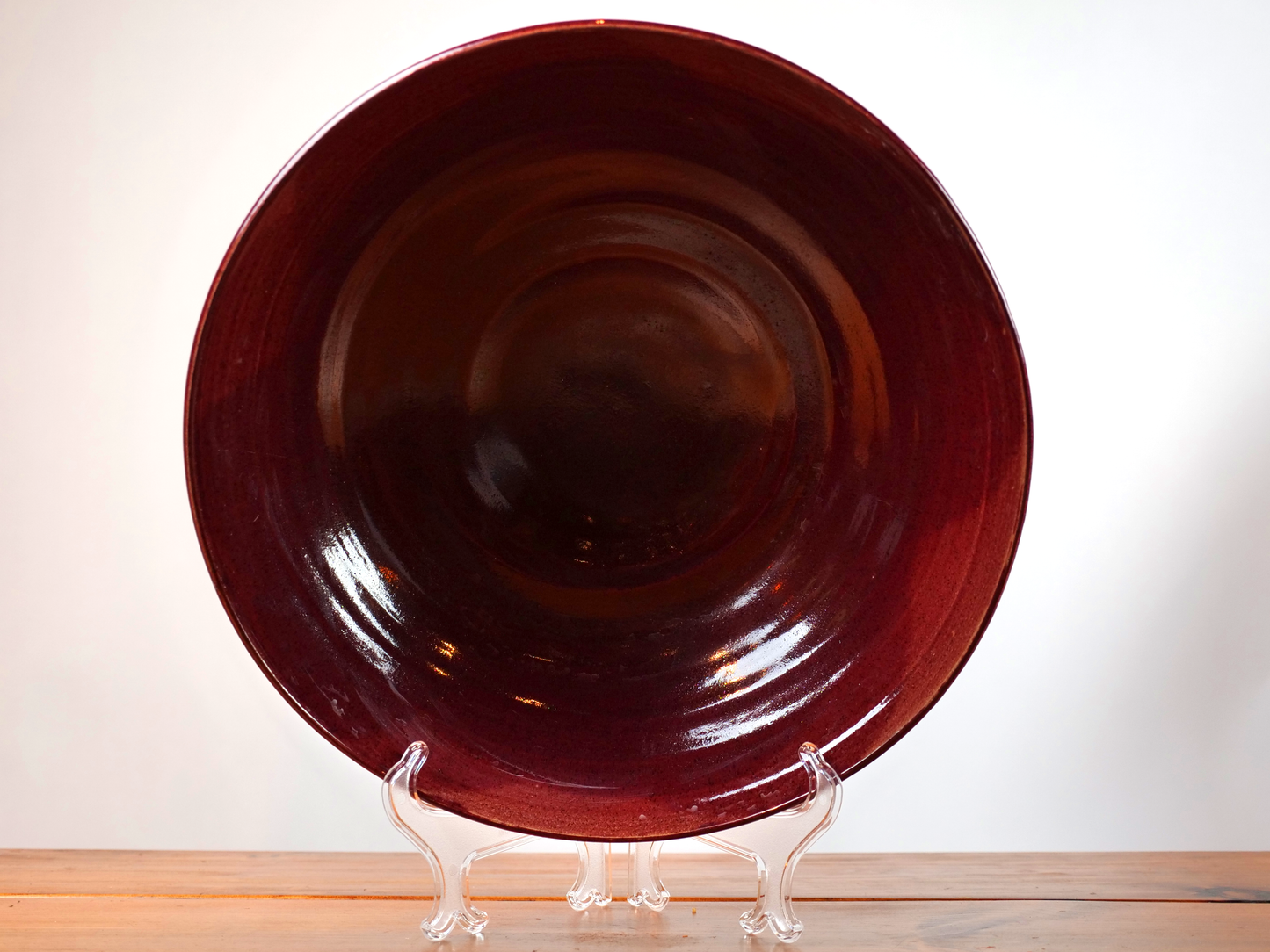 Large Red Serving Bowl